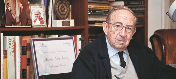 Retrato de Andrés Lara Sáenz