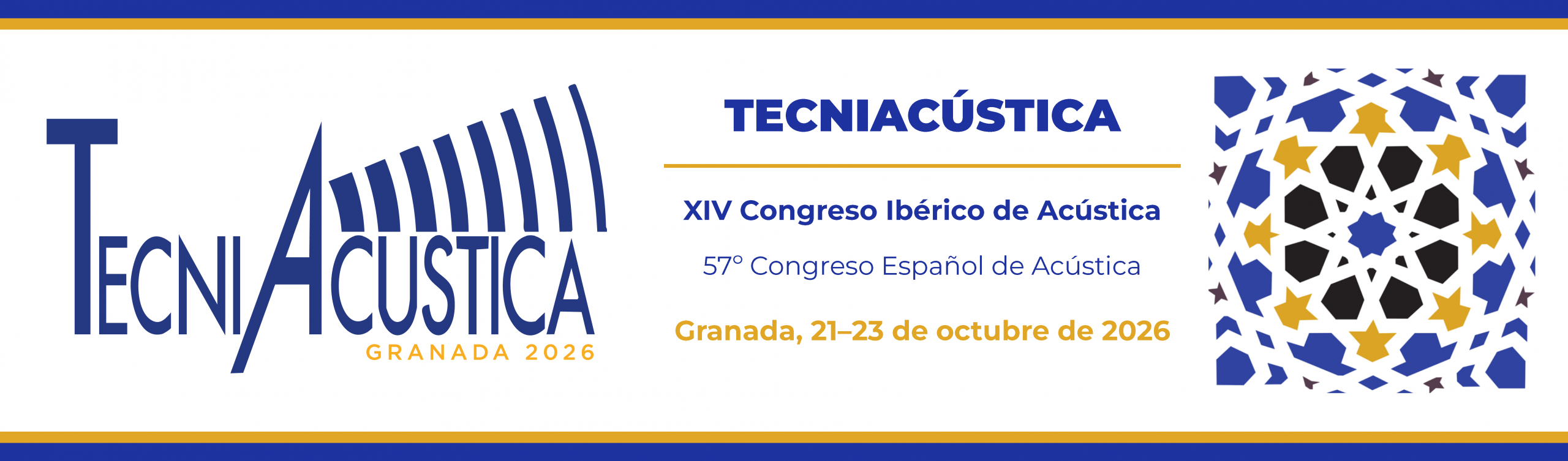 Banner de TecniAcústica 2026