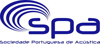Logotipo de la Sociedade Portuguesa de Acústica (SPA)