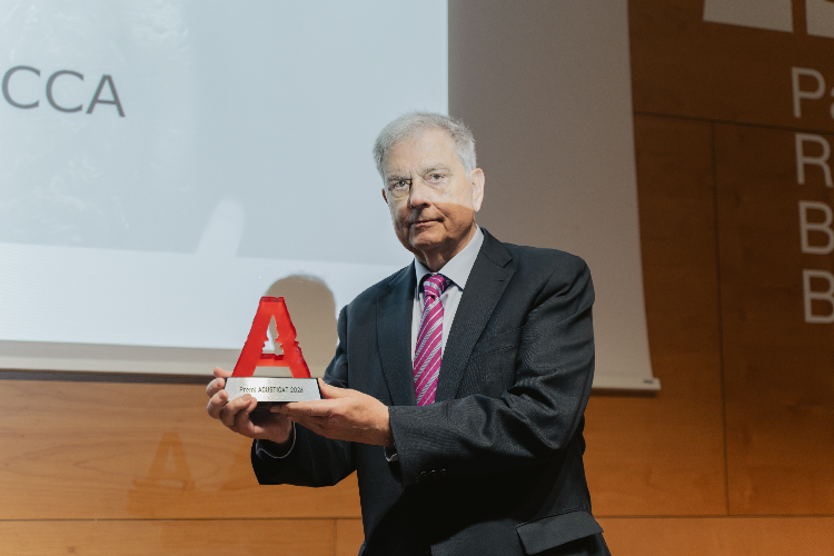 Joan Casamajó, cofundador y director técnico de CESVA, distinguido con el IV Premio Acusticat 2026.
